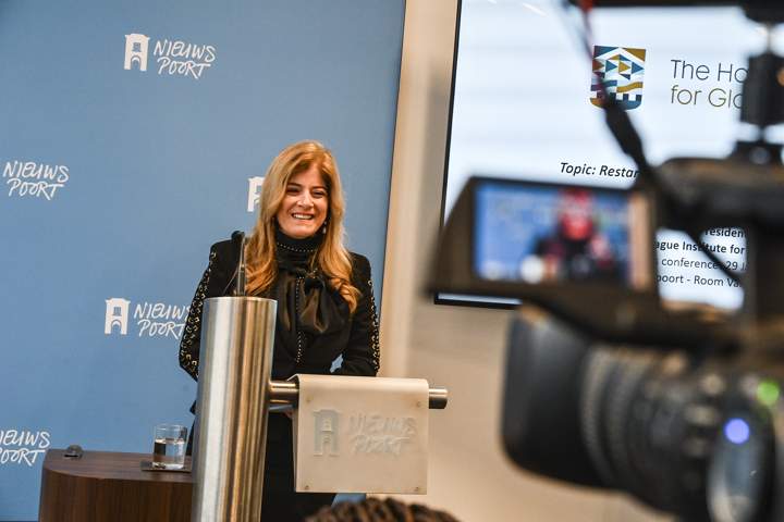 Jordanian Business-Woman as First Arab President of a Justice Organization in The Hague, Netherlands