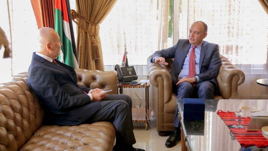 Adaileh, Turkish envoy discuss cooperation