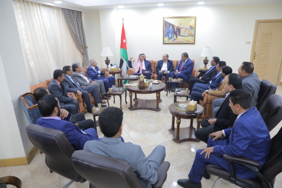 الخشمان  رئيس مجلس النواب أكد دعمه الكامل لمسيرة عمل مجلس محافظة المفرق.