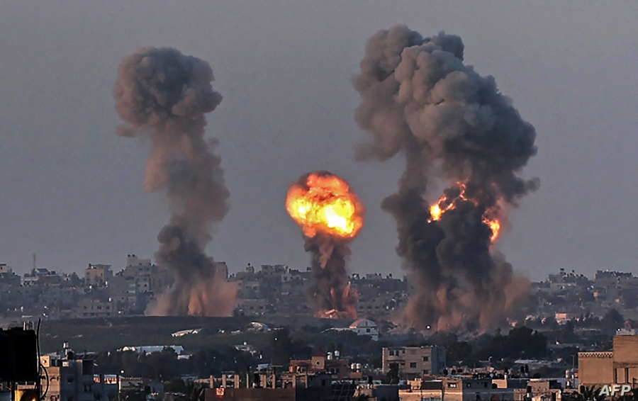 شهيد و 15جريحا جراء سلسلة غارات الاحتلال على قطاع غزة