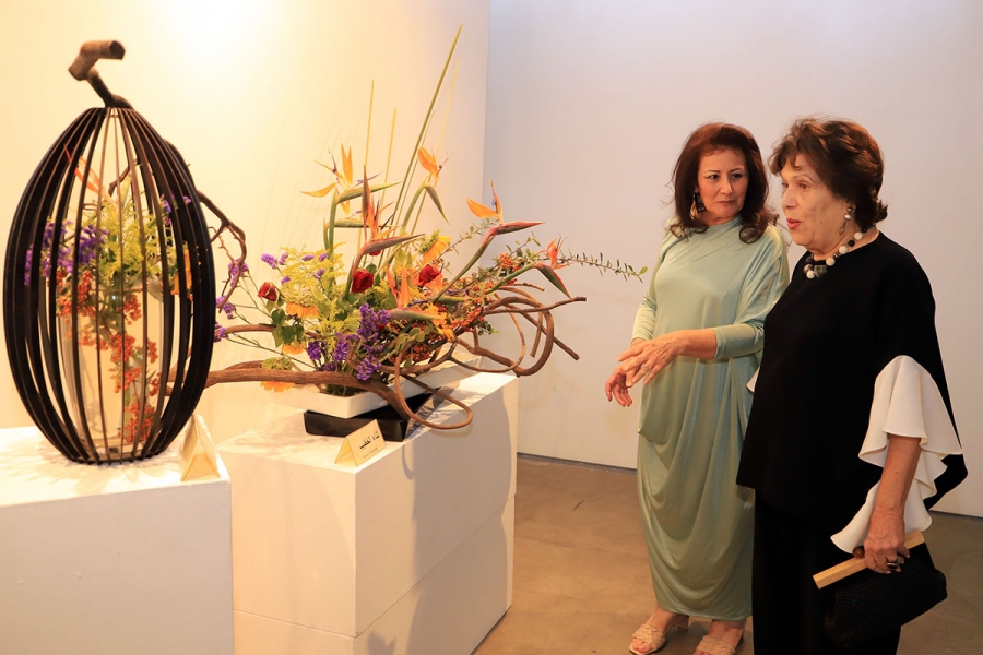 الأميرة وجدان الهاشمي ترعى افتتاح معرض لتنسيق الزهور بالمتحف الوطني