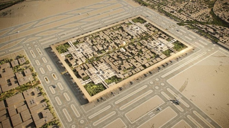 ولي العهد السعودي يطلق مخطط مطار الملك سلمان بالرياض