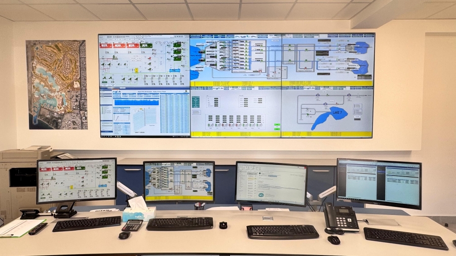 أيلة تستكمل تطويرغرفة مركزية للتحكم بالعمليات والتشغيل المزود بأحدث التقنيات العالمية