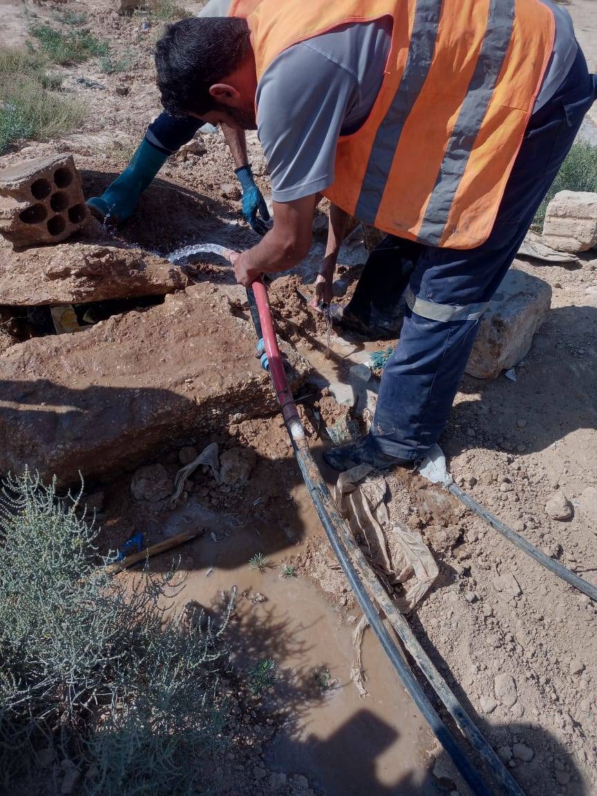 المياه تنفذ حملة لضبط اعتداءات في الزرقاء