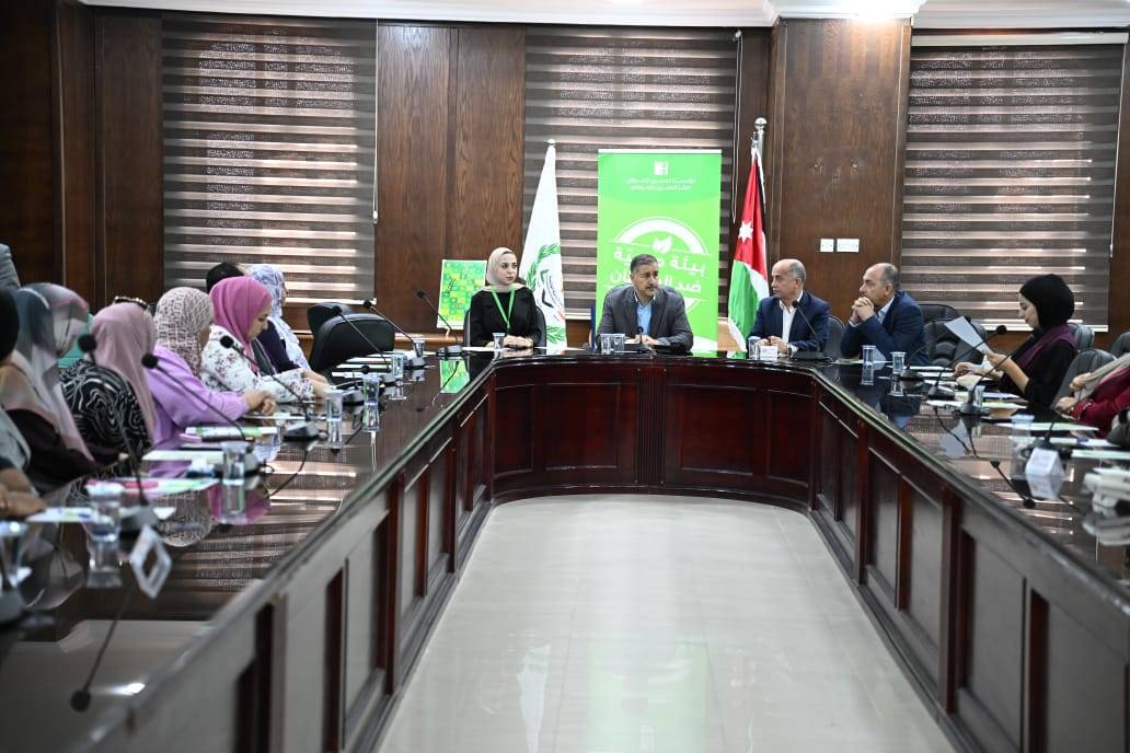 محافظ البلقاء يرعى فعالية توعوية حول بيئة صحية ضد السرطان