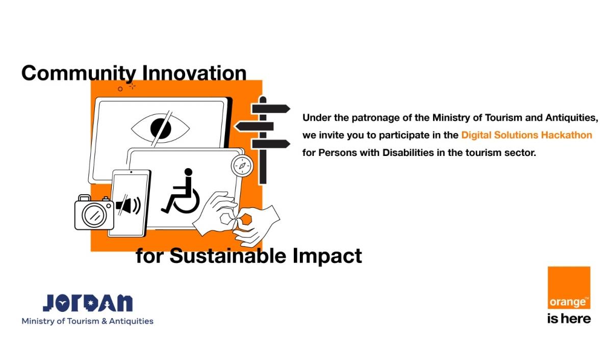 Orange Jordan Celebrates World Tourism Day with the Launch of the Digital Solutions Hackathon to Empower Persons with Disabilities in the Tourism Sector