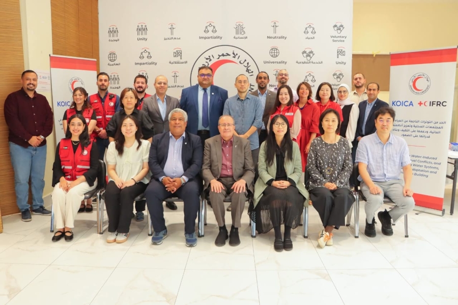 وفد من الوكالة الكورية وجامعة “إيها” يزور الهلال الأحمر الأردني لبحث مشروع “السلام والمياه” وتحويل ندرة المياه إلى فرصة للتنمية
