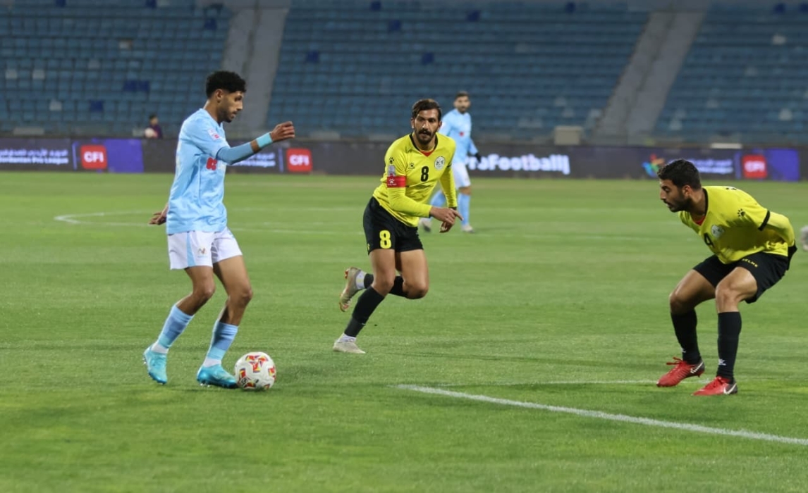 انتصاران للفيصلي والجزيرة على السرحان والرمثا بدوري المحترفين 