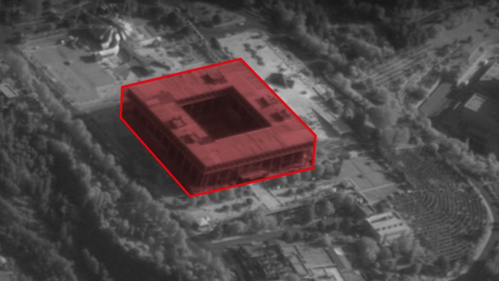 الجيش الإسرائيلي تدمير مركز الإعلام والدعاية التابع للنظام الإيراني