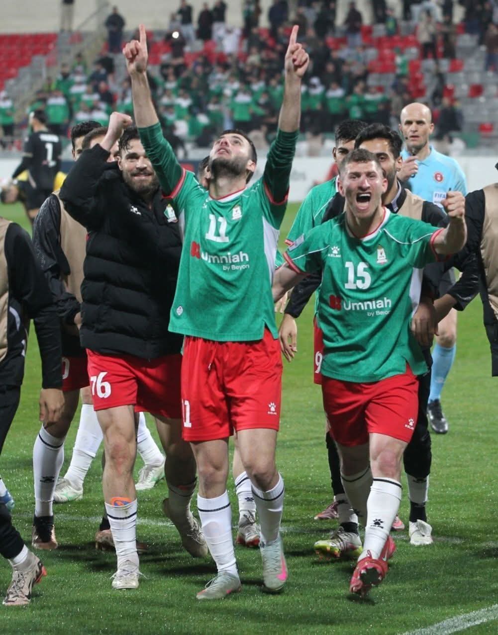 الوحدات يوقف انتصارات الحسين بفوز مثير بدوري المحترفين