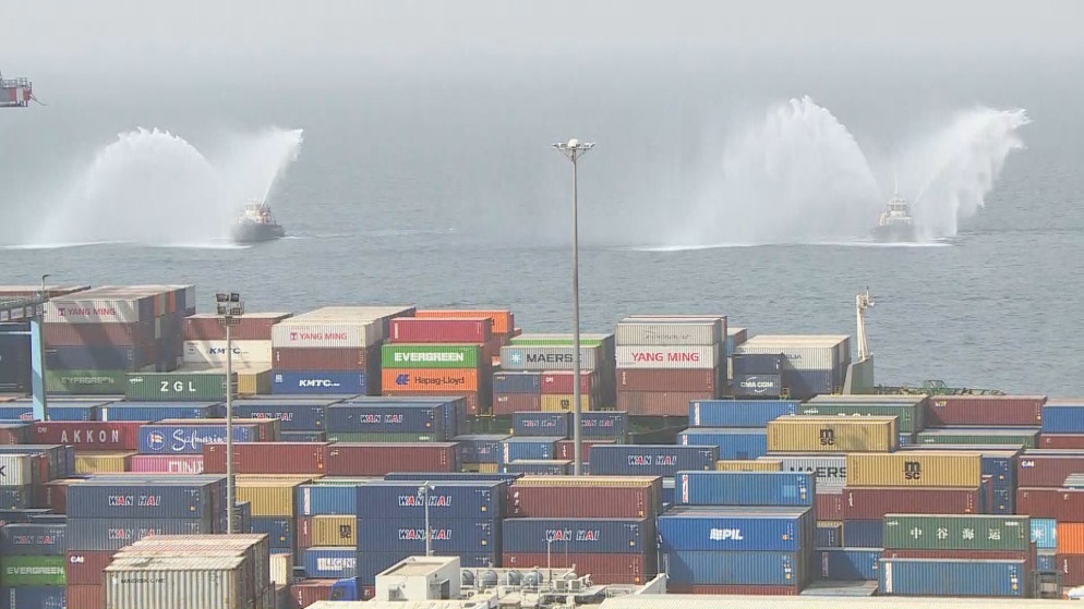 182 باخرة وصلت لموانئ العقبة منذ بداية الشهر الحالي  