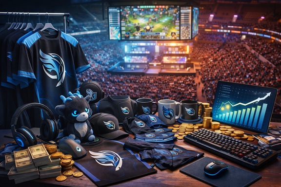 كيف تُساهم مبيعات المنتجات في النمو المالي في الرياضات الإلكترونية