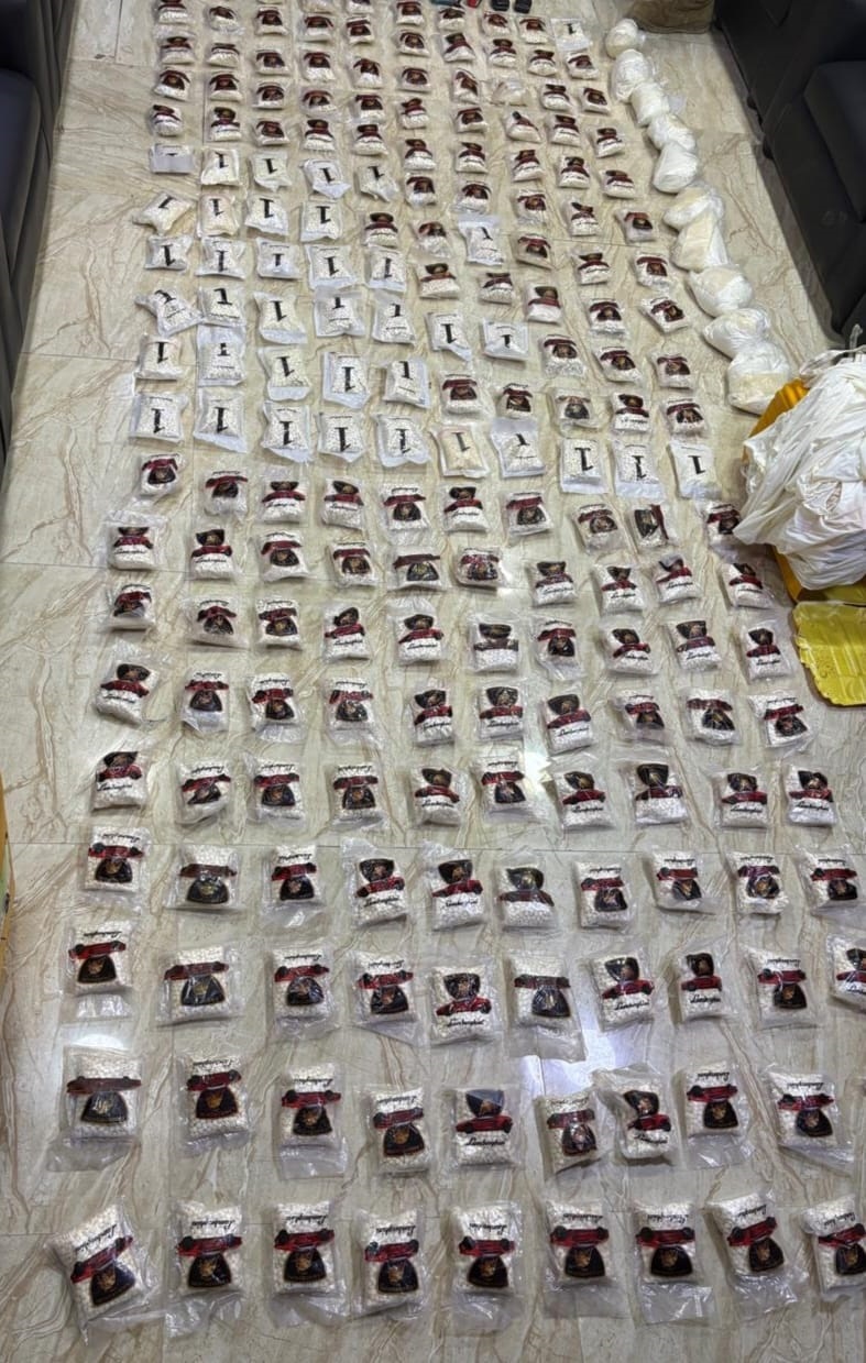 المنطقة العسكرية الشرقية تحبط محاولتي تهريب كمية كبيرة من المواد المخدرة بواسطة بالونات