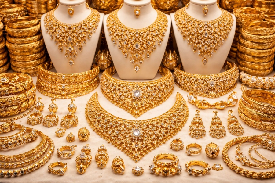 967 دينار سعر الذهب عيار 21 بالسوق المحلية