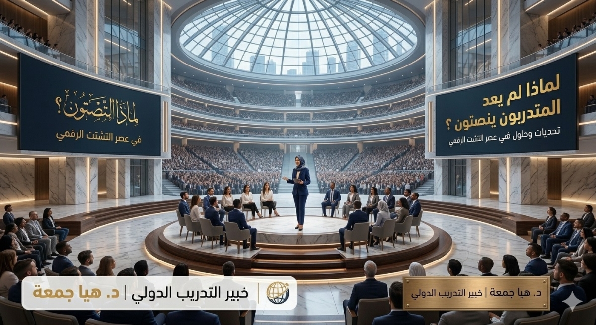 موت المحاضرة التقليدية لماذا لم يعد المتدربون ينصتون